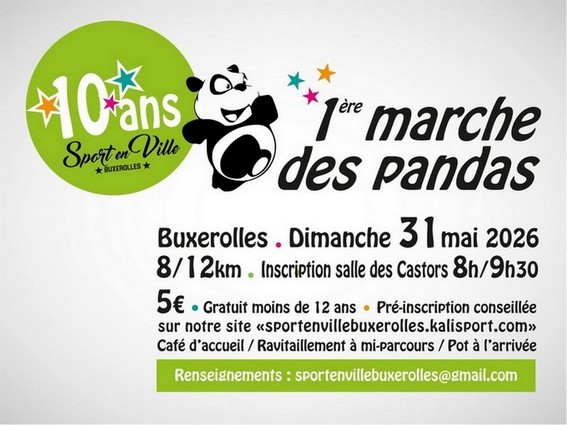 1ère Marche des Pandas - S'inscrire ICI